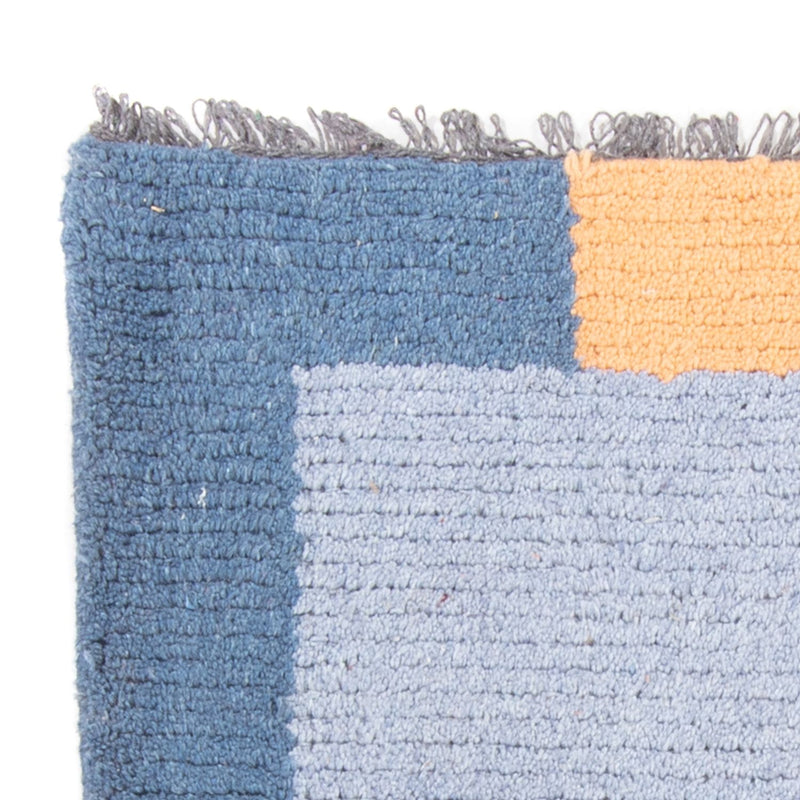 Alfombra de Nepal - 140 x 70 cm - azul