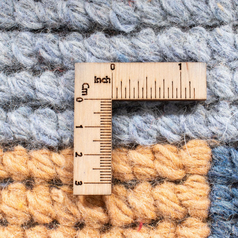 Alfombra de Nepal - 140 x 70 cm - azul