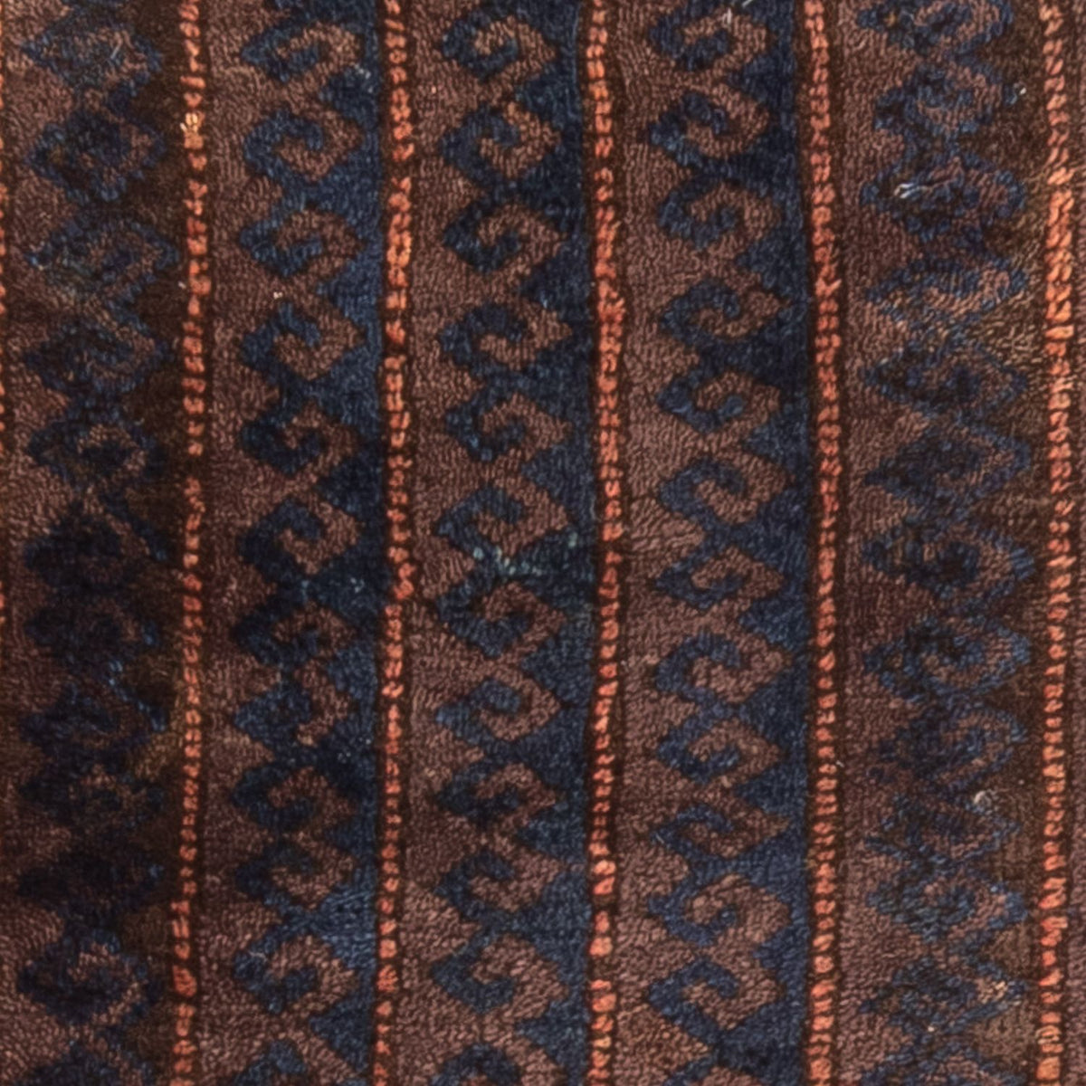 Alfombra afgana - 100 x 61 cm - marrón