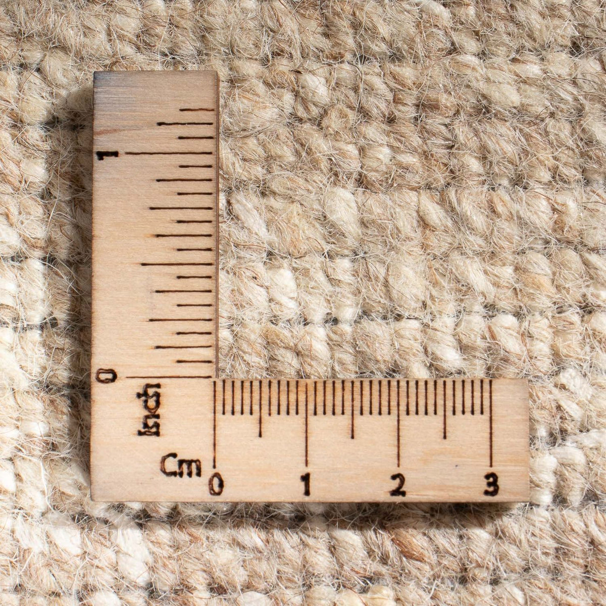 Alfombra de Nepal - 181 x 116 cm - natural