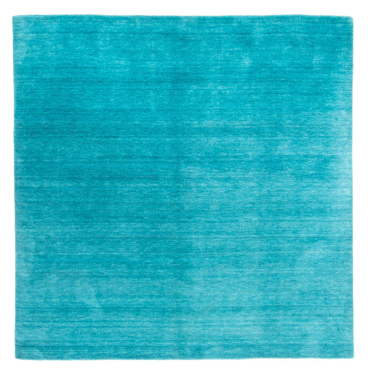 Alfombra Gabbeh - Softy cuadrado - 200 x 200 cm - turquesa