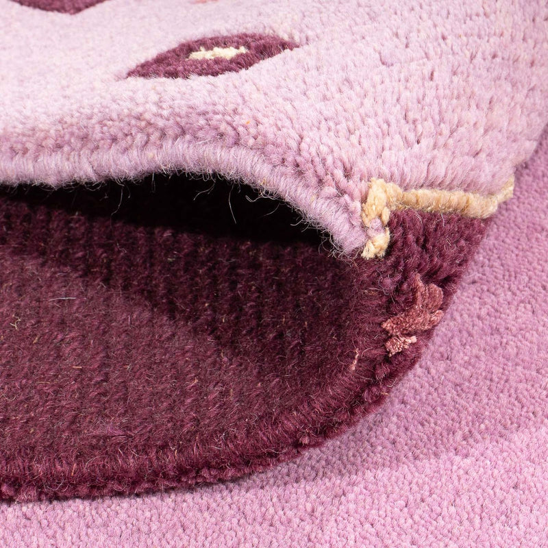 Alfombra de Nepal - 180 x 123 cm - púrpura