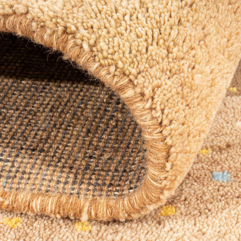 Alfombra Gabbeh - Indus - 184 x 120 cm - beige
