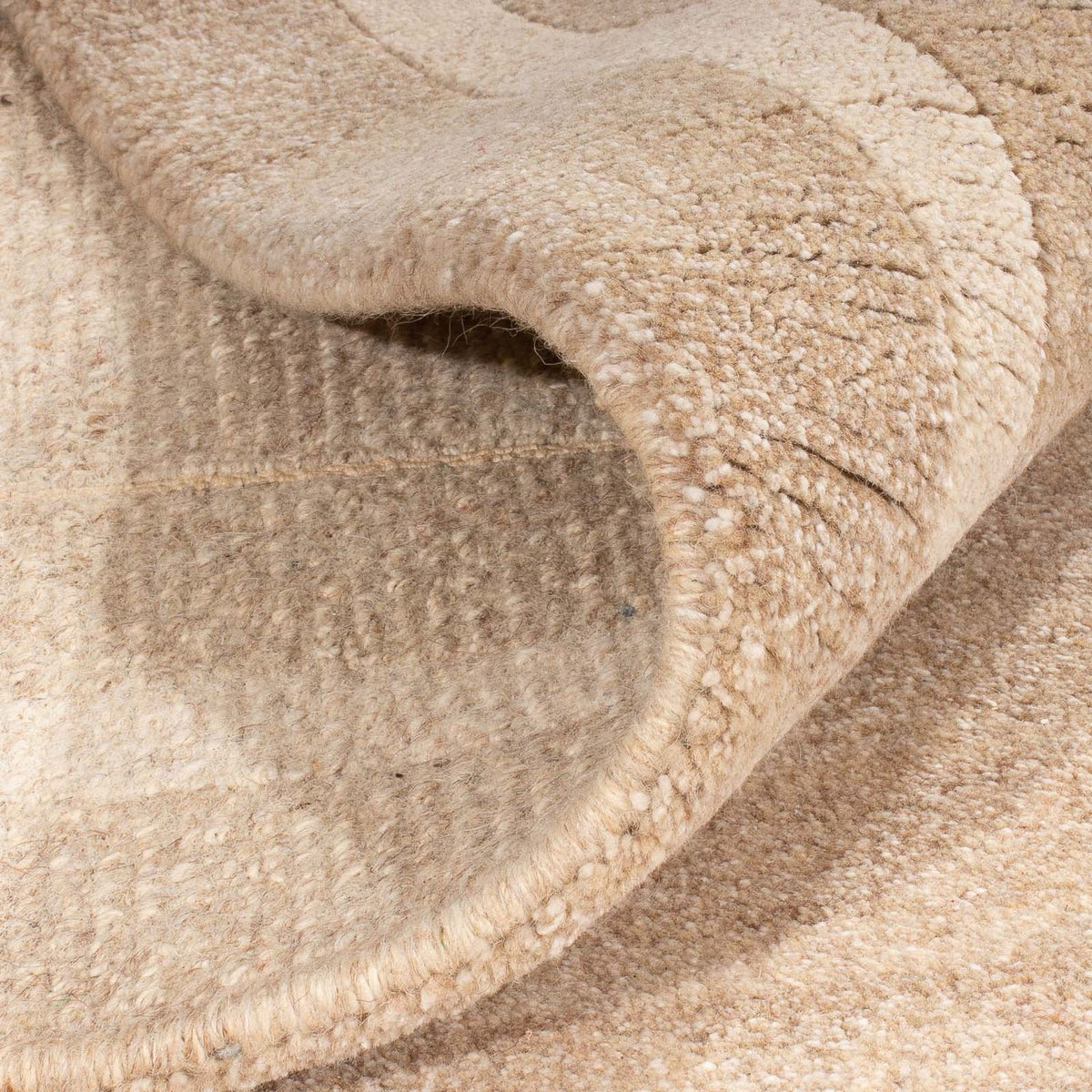 Alfombra de Nepal - 200 x 143 cm - beige