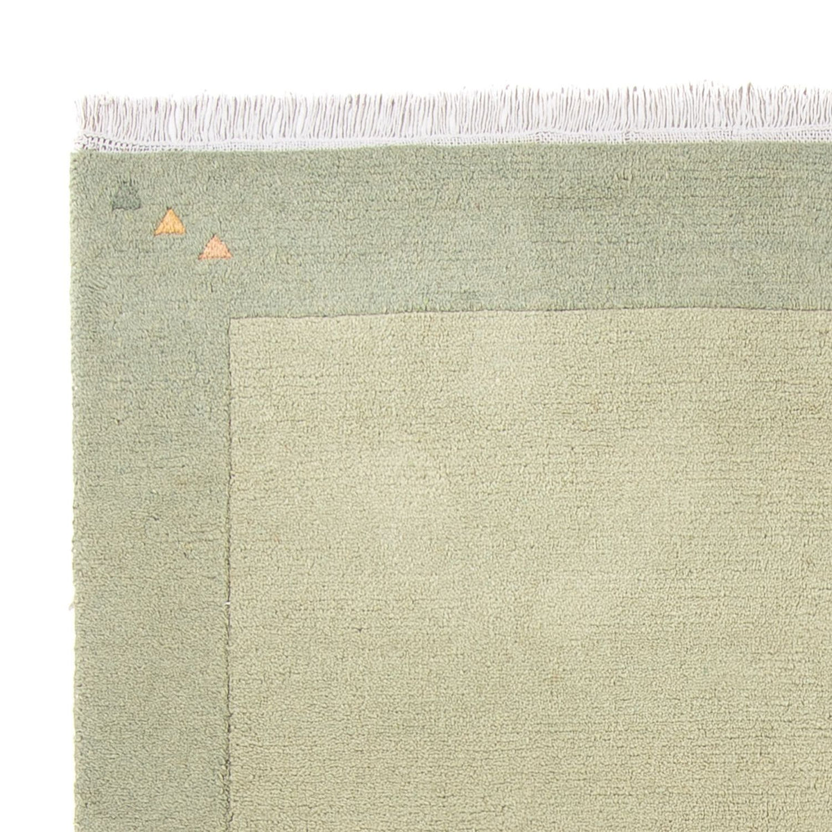 Alfombra de Nepal - 240 x 170 cm - verde oliva