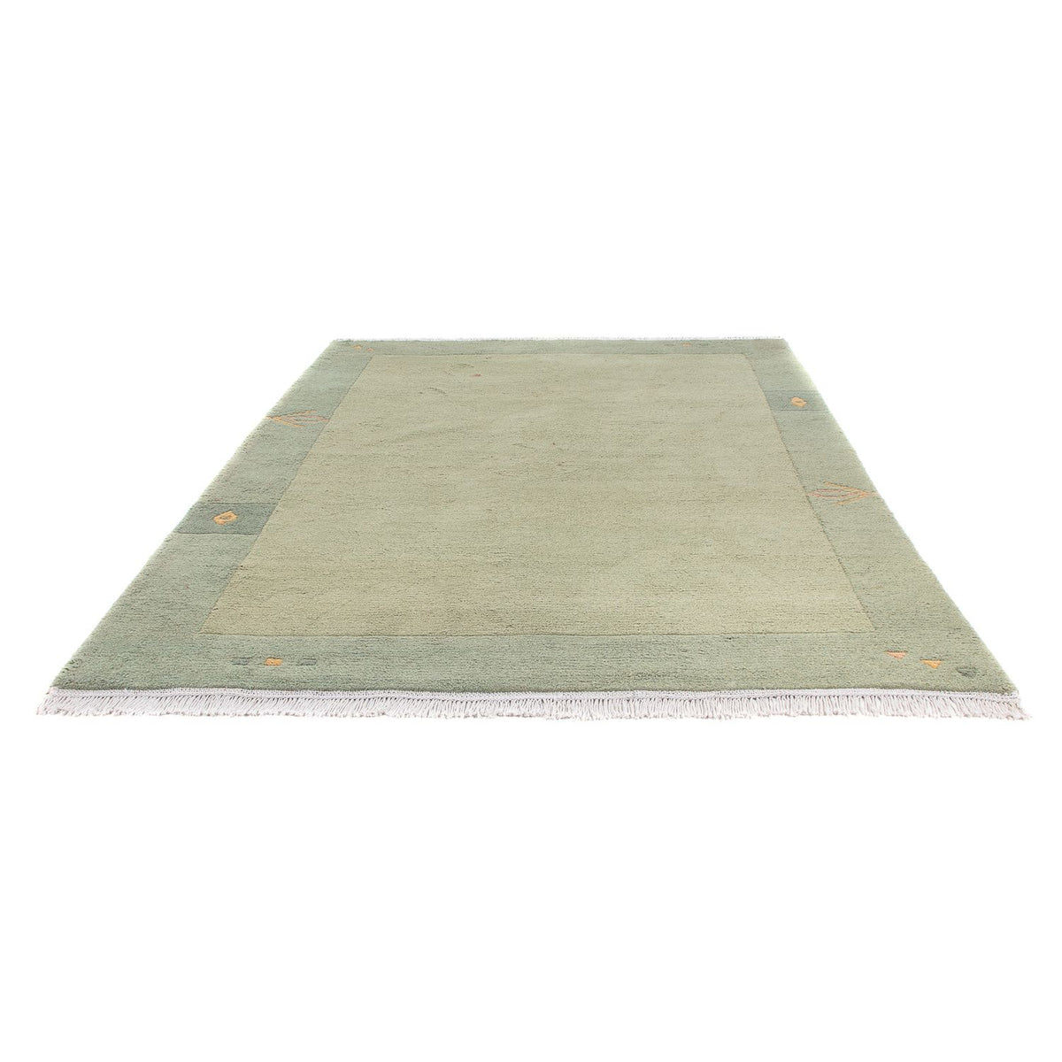 Alfombra de Nepal - 240 x 170 cm - verde oliva