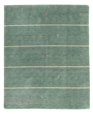 Alfombra Gabbeh - Loribaft Softy - 250 x 200 cm - verde
