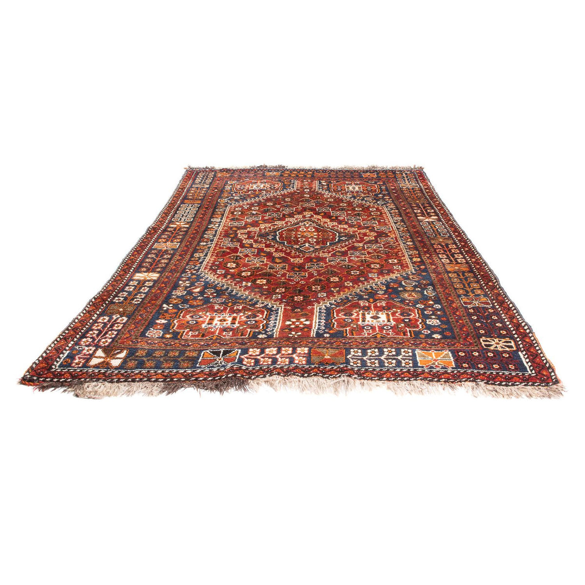 Alfombra persa - Nómada - 255 x 160 cm - naranja