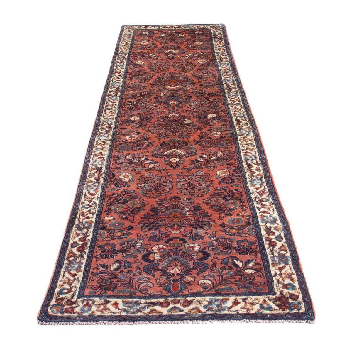 Alfombra de pasillo Alfombra persa - Clásica - 301 x 81 cm - salmón