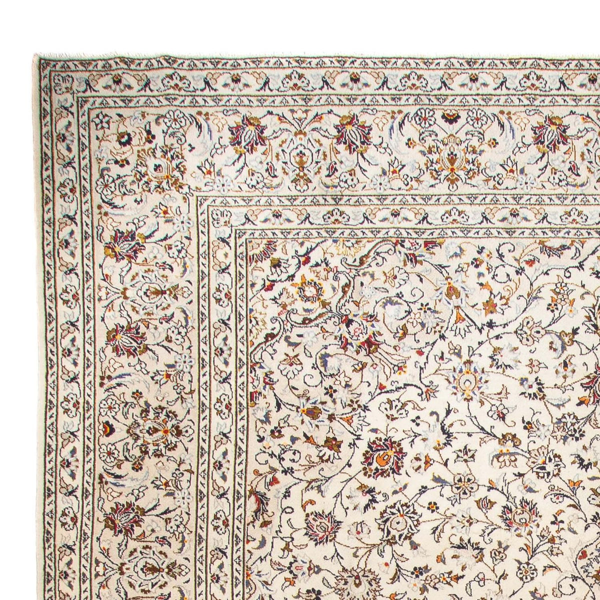 Alfombra persa - Keshan - 398 x 295 cm - beige