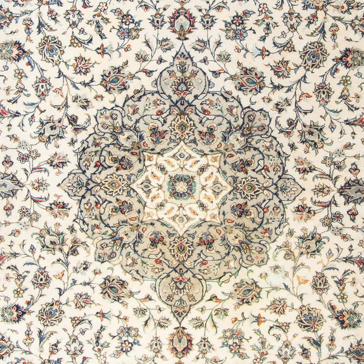 Alfombra persa - Keshan - 356 x 250 cm - beige