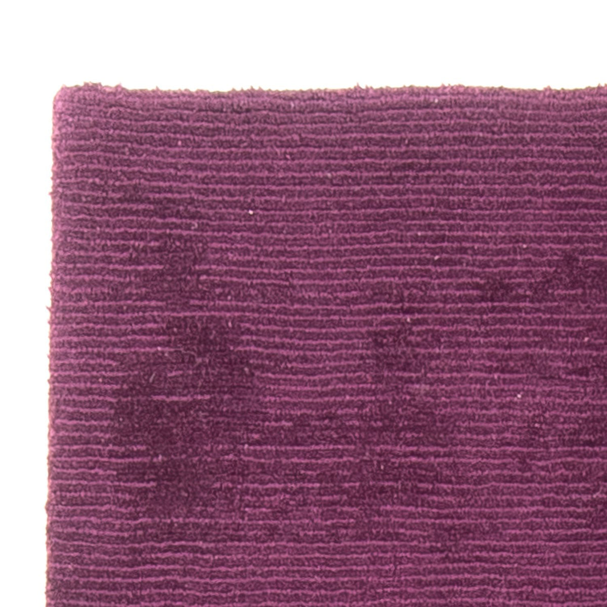 Alfombra de pasillo Alfombra Gabbeh - Softy - 245 x 85 cm - púrpura