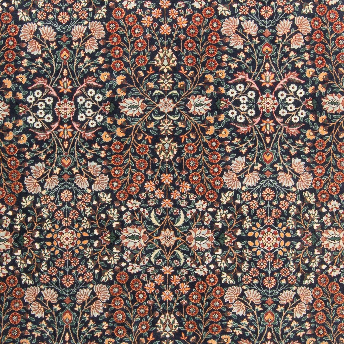 Alfombra oriental - Hereke - 285 x 202 cm - marrón oscuro
