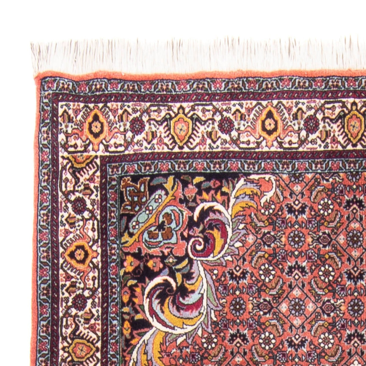 Alfombra persa - Bidjar - 182 x 112 cm - rojo