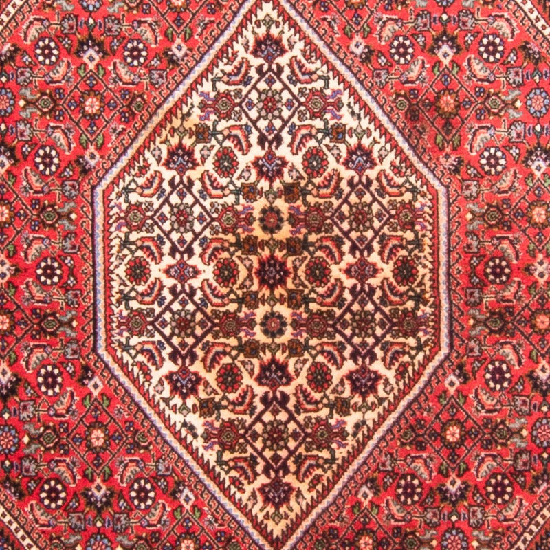 Alfombra persa - Bidjar - 170 x 114 cm - rojo