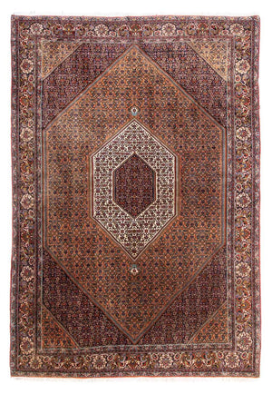 Alfombra persa - Bidjar - 305 x 210 cm - marrón