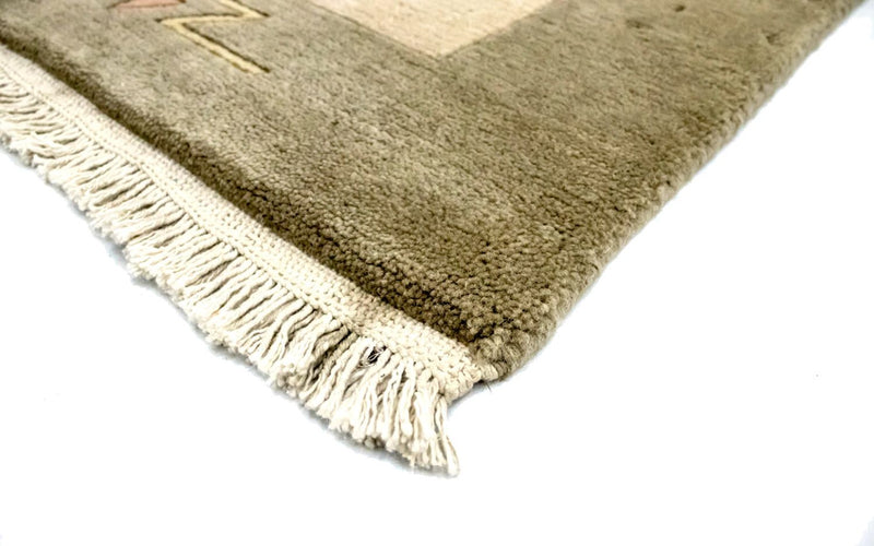 Alfombra de Nepal - 200 x 142 cm - beige