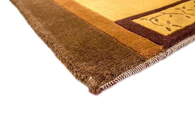 Alfombra de Nepal - 193 x 143 cm - oro