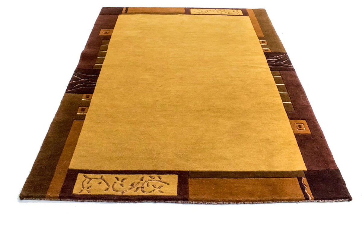 Alfombra de Nepal - 193 x 143 cm - oro
