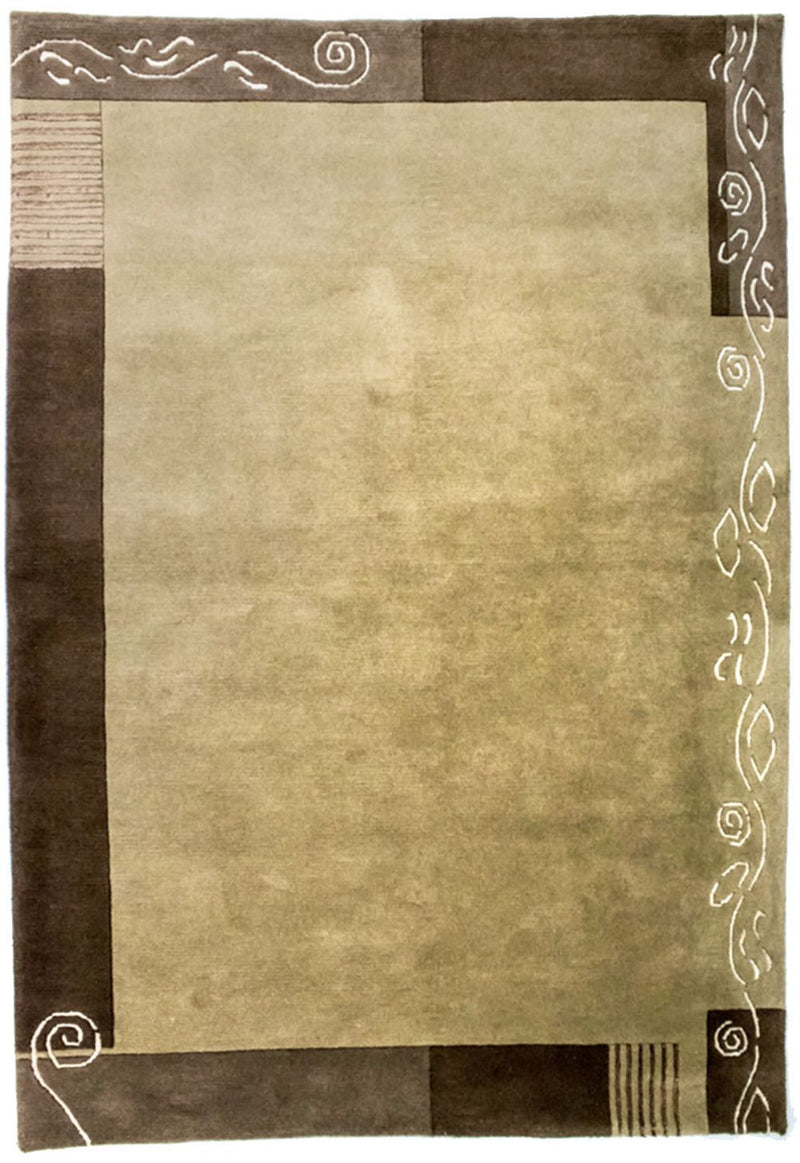 Alfombra de Nepal - 202 x 145 cm - multicolor