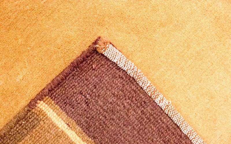 Alfombra de Nepal - 201 x 146 cm - naranja