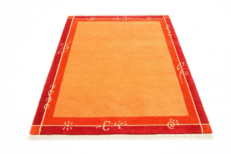 Alfombra de Nepal - 175 x 120 cm - naranja