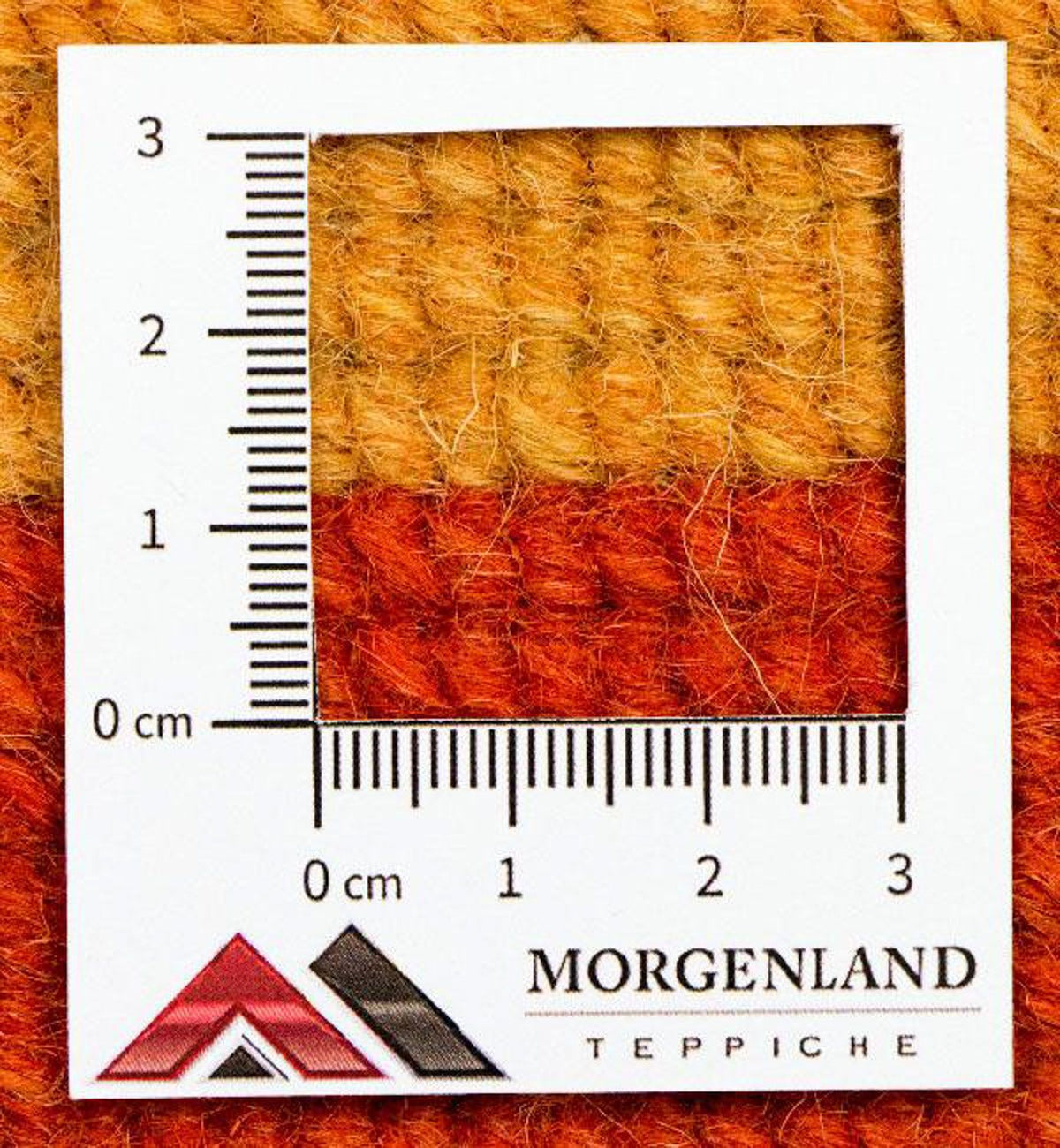 Alfombra de Nepal - 175 x 120 cm - naranja