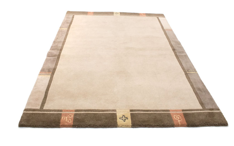 Alfombra de Nepal - 242 x 175 cm - beige