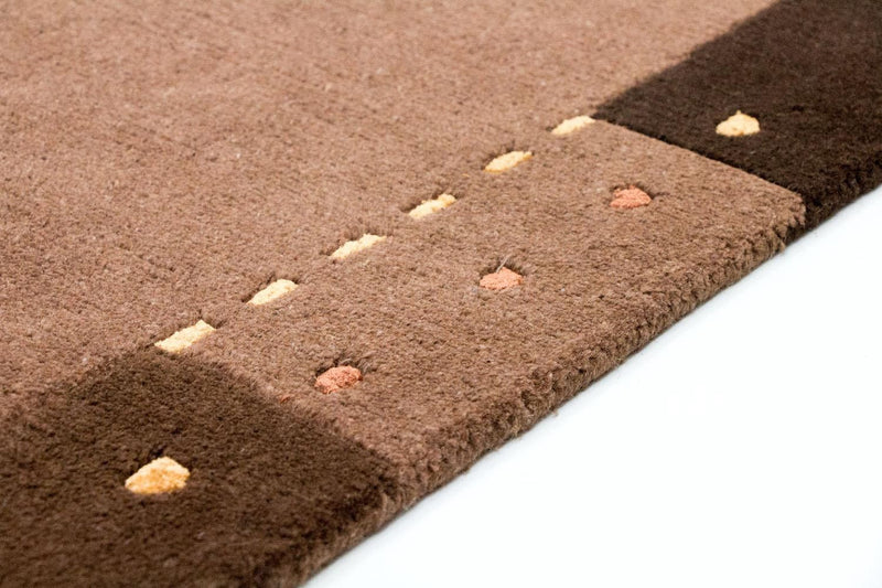 Alfombra de Nepal - 178 x 122 cm - marrón