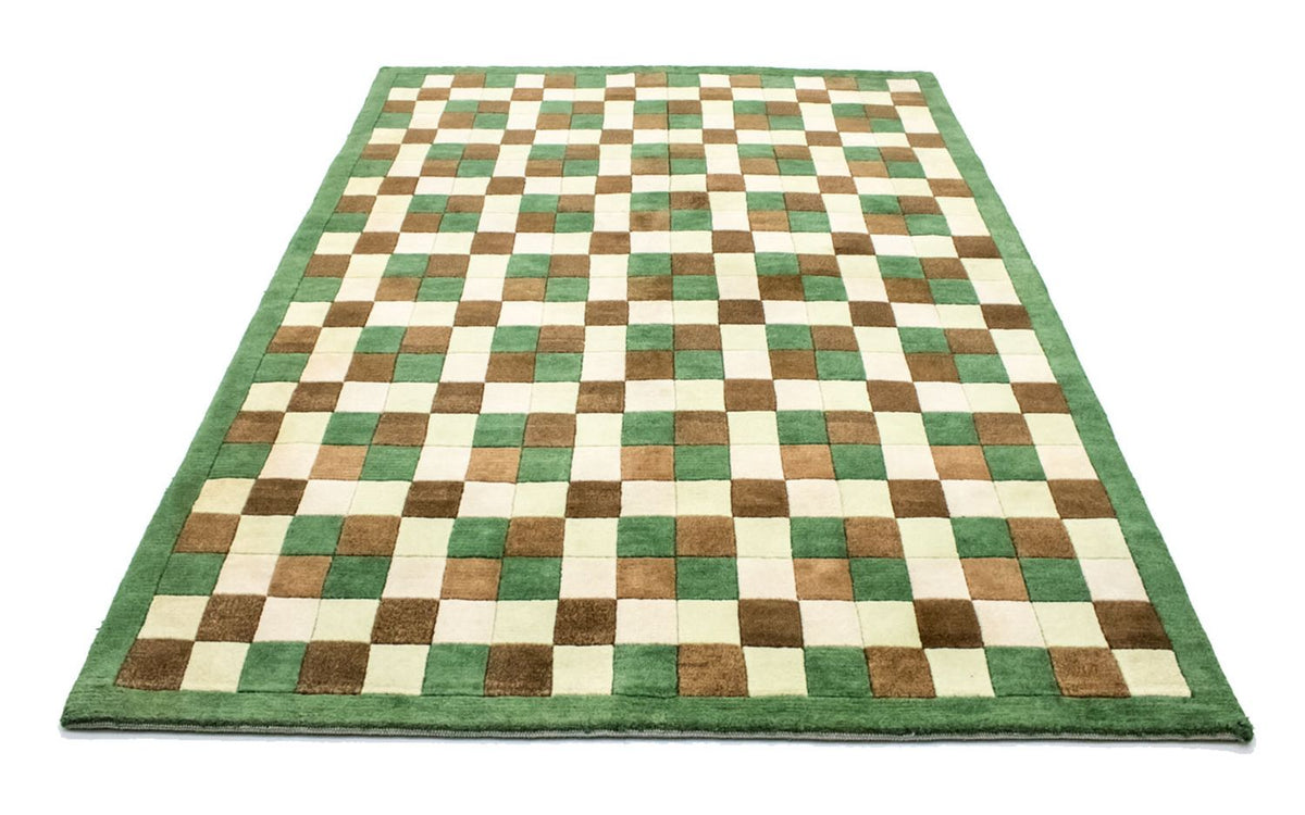 Alfombra de Nepal - 225 x 161 cm - verde