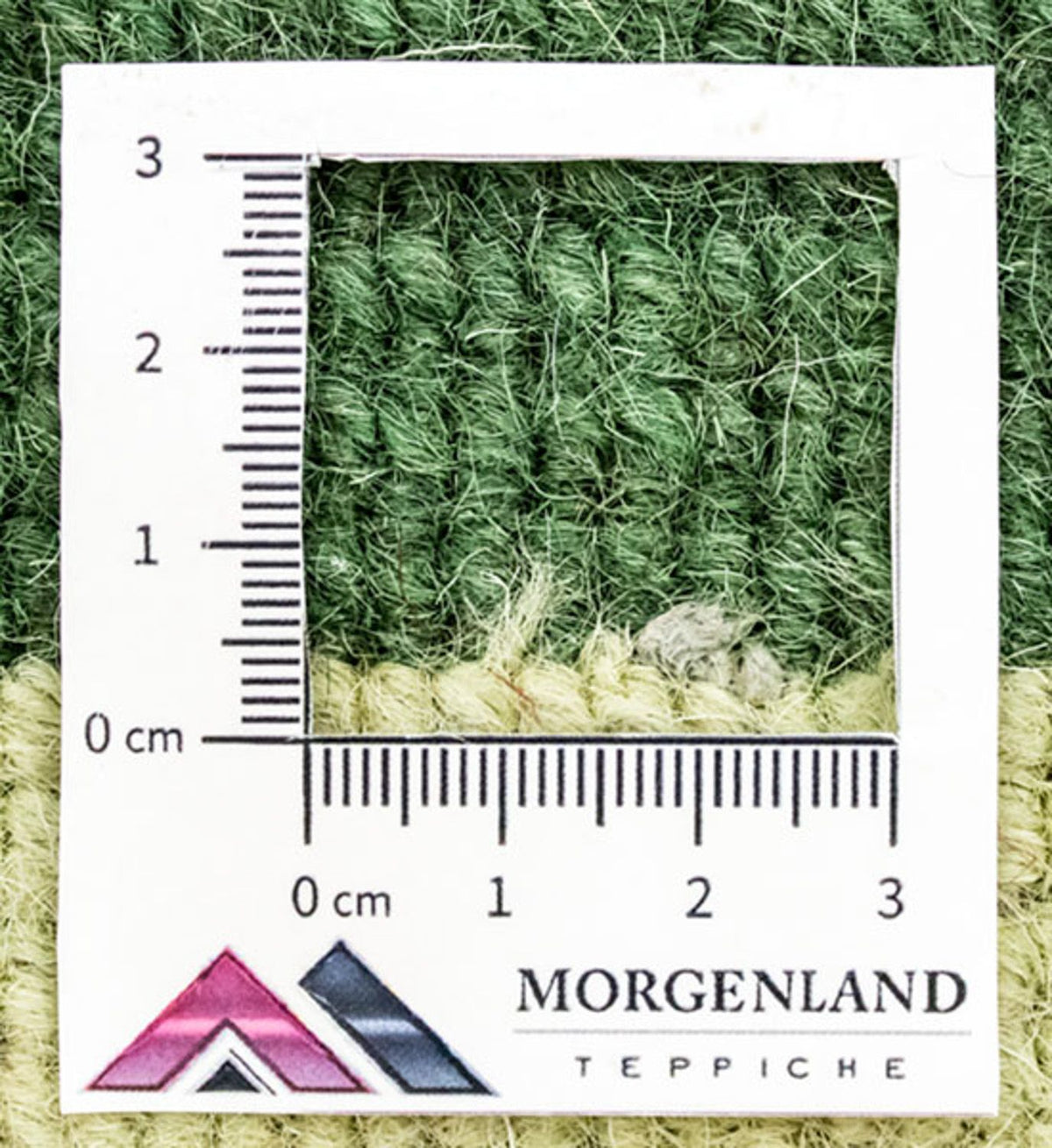 Alfombra de Nepal - 225 x 161 cm - verde