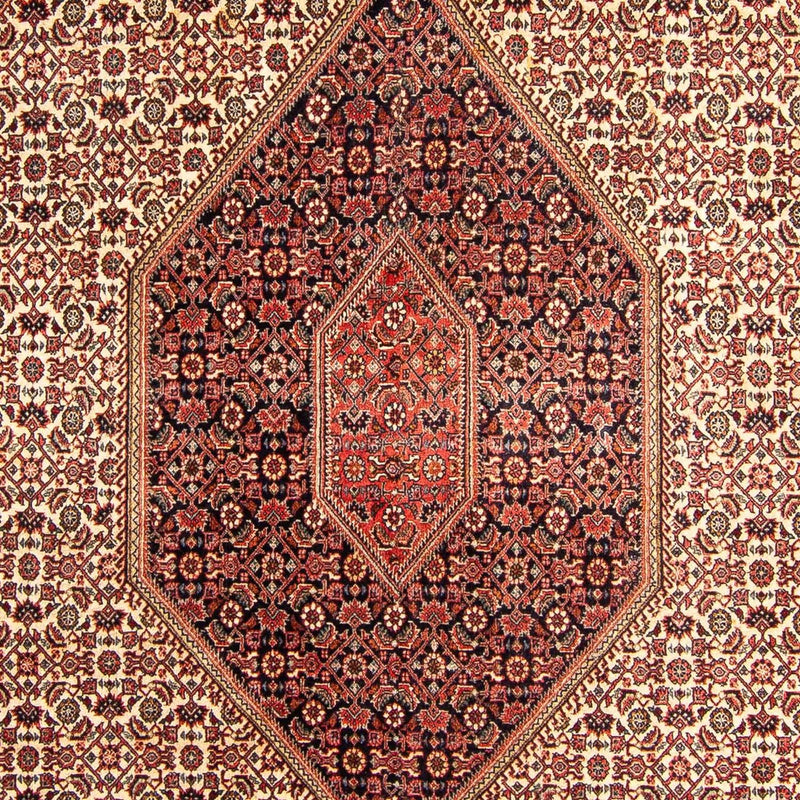Alfombra persa - Bidjar - 312 x 172 cm - rojo claro