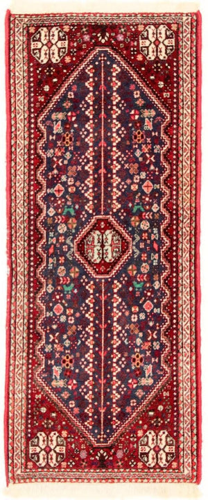 Alfombra de pasillo Alfombra persa - Nómada - 152 x 64 cm - rojo
