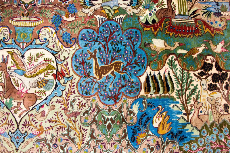 Alfombra persa - Clásica - 390 x 300 cm - multicolor