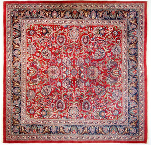 Alfombra persa - Clásica - 260 x 258 cm - rojo