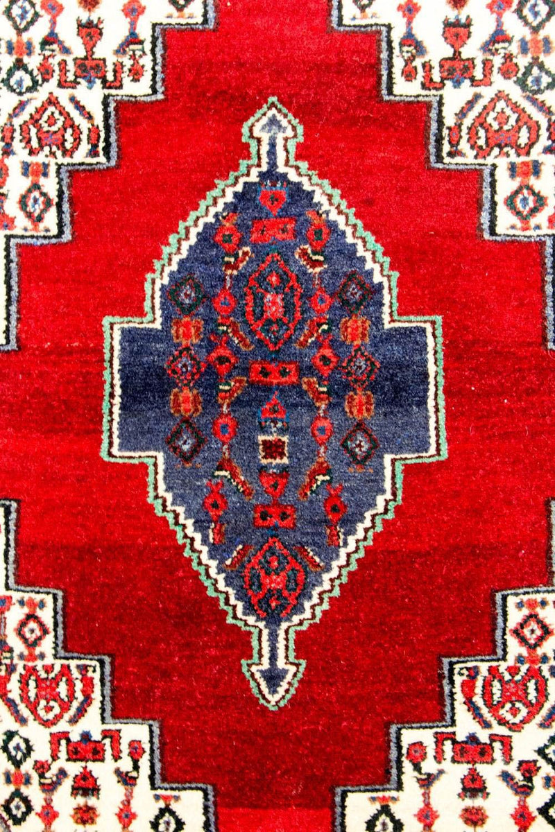 Alfombra persa - Clásica - 158 x 126 cm - rojo