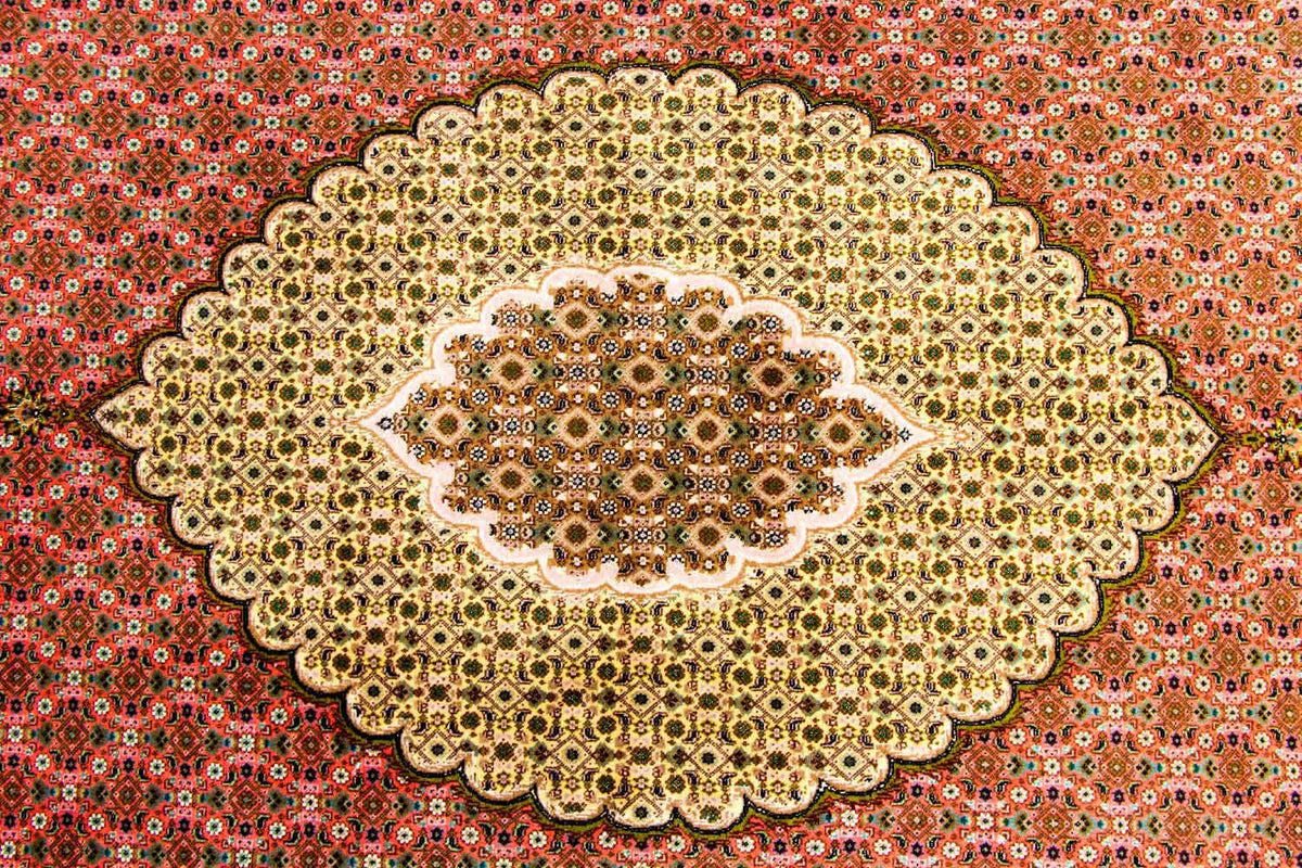 Alfombra Persa - Tabriz - Real - 300 x 204 cm - naranja