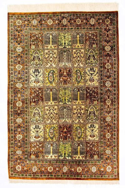 Qom seda Alfombra 101x152cm - Alfombra persa