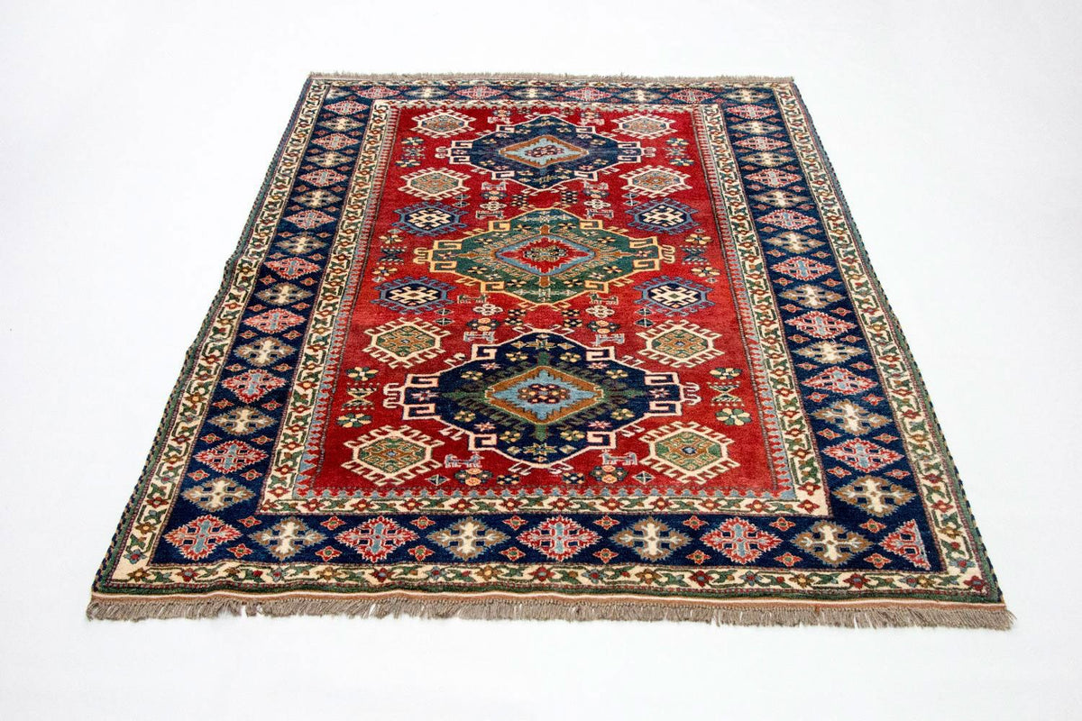 Alfombra Ziegler - Kazak cuadrado  - 217 x 193 cm - rojo