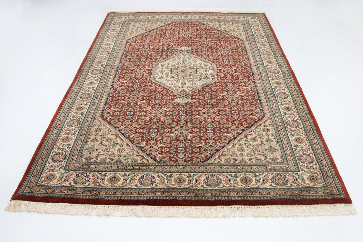 Alfombra persa - Bidjar - 242 x 172 cm - rojo