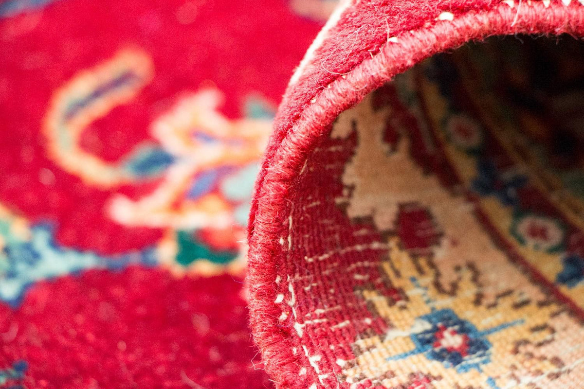Alfombra persa - Tabriz - 410 x 212 cm - rojo