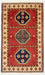 Alfombra oriental - 152 x 94 cm - rojo