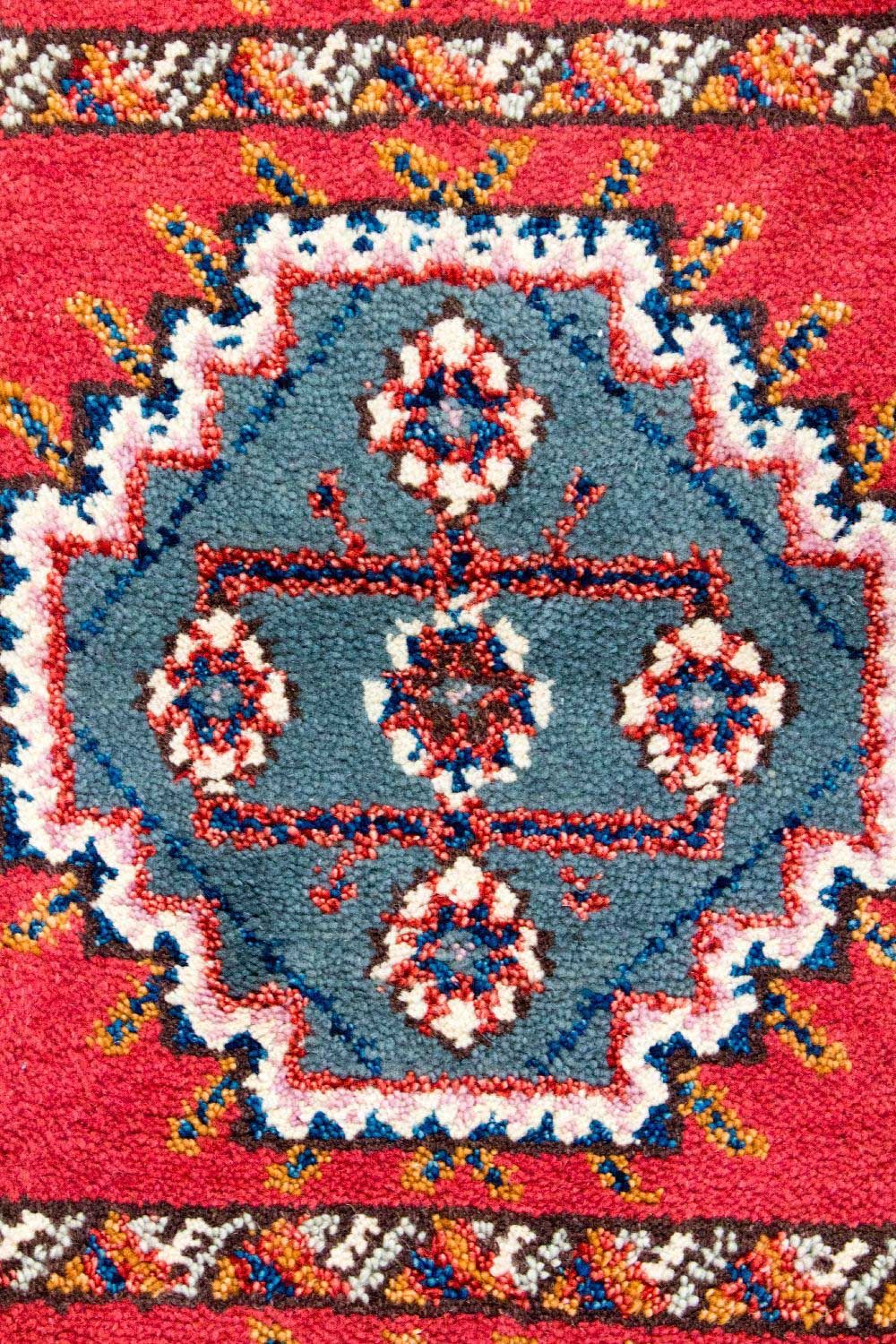 Alfombra oriental - 152 x 94 cm - rojo