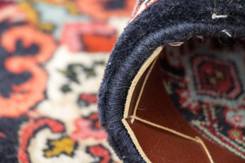 Alfombra de pasillo Alfombra persa - Bidjar - 397 x 89 cm - rojo