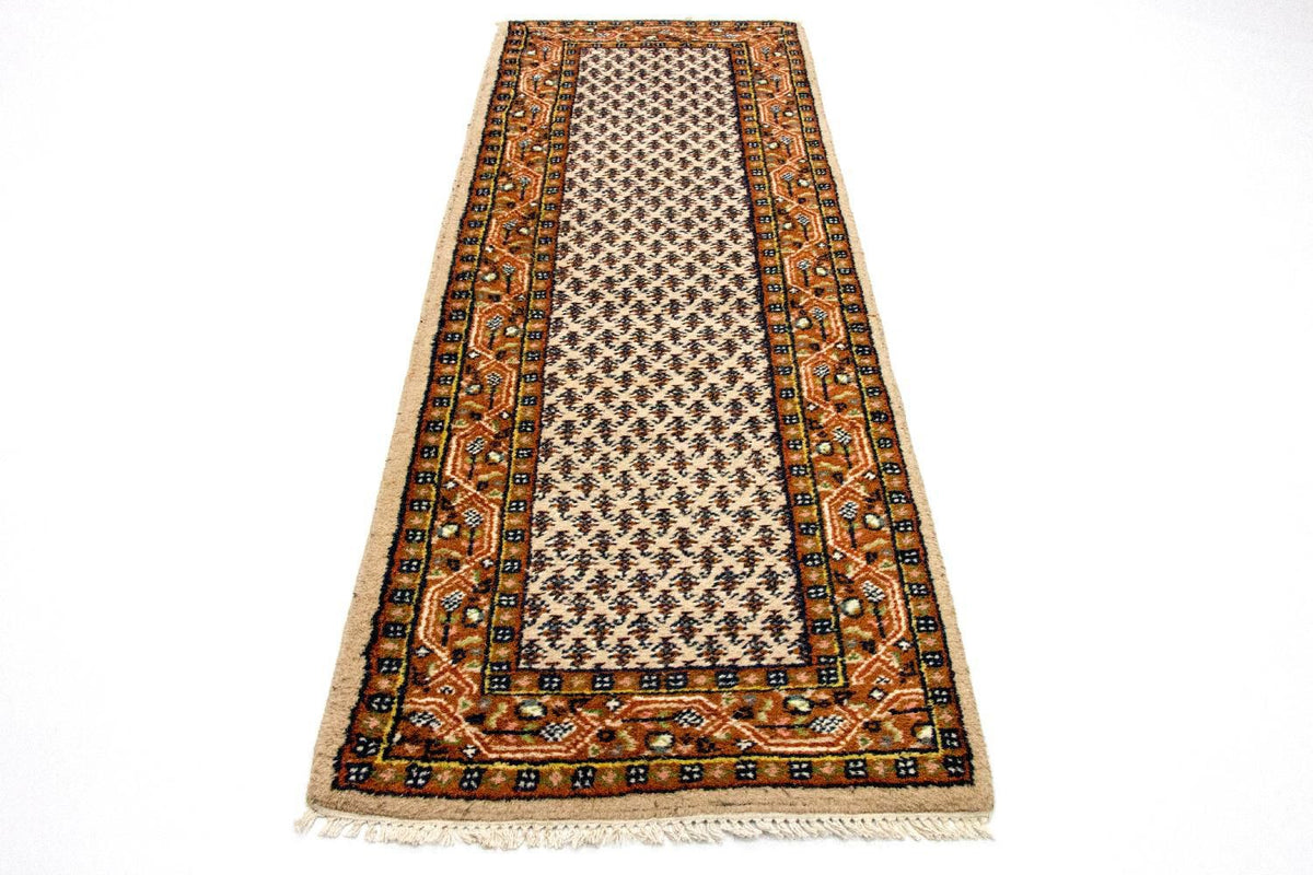 Alfombra de pasillo Alfombra oriental - 210 x 75 cm - beige