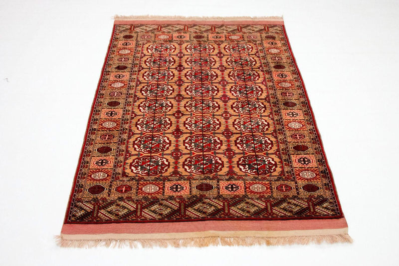 Alfombra afgana - Bukhara - 156 x 122 cm - salmón