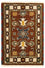 Alfombra oriental - 92 x 61 cm - marrón