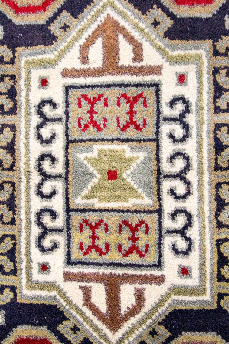Alfombra oriental - 153 x 96 cm - verde claro
