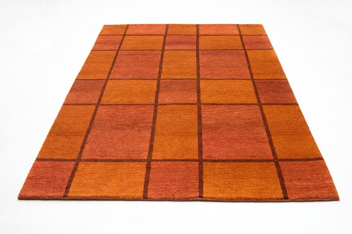 Alfombra Gabbeh - Indus - 239 x 168 cm - naranja