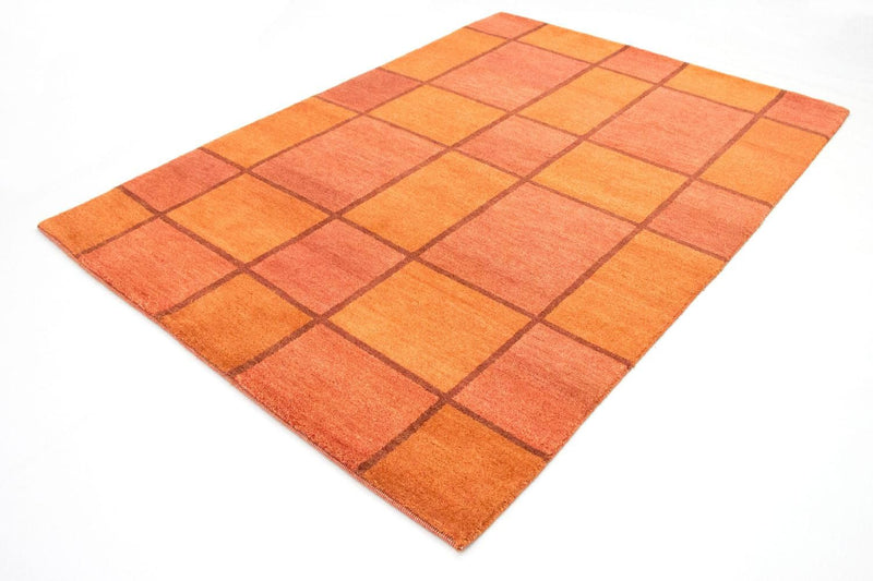 Alfombra Gabbeh - Indus - 239 x 168 cm - naranja